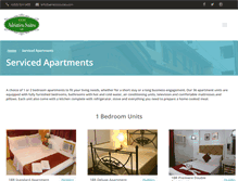 Tablet Screenshot of adriaticosuites.com